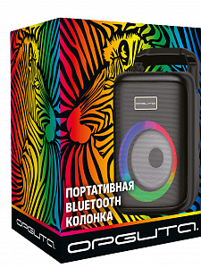 Орбита OT-SPB138 Красная колонка BT (3Вт)